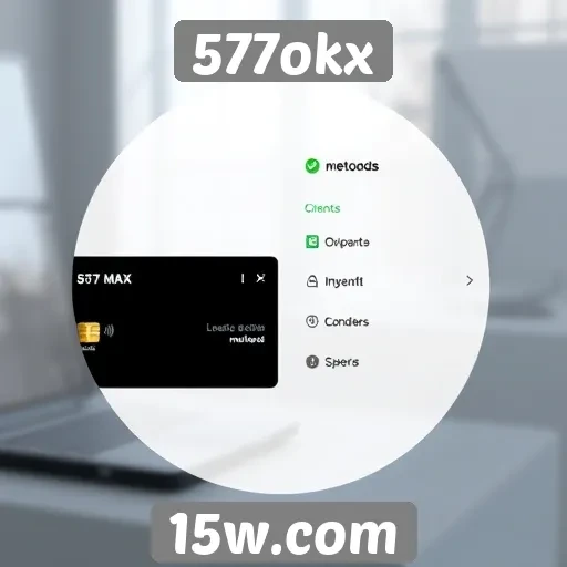 Métodos de pagamento disponíveis no 577okx